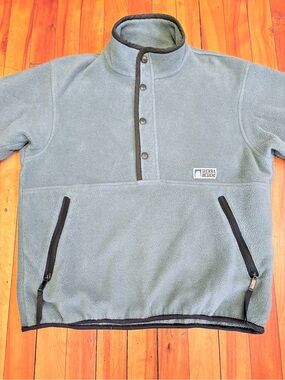 Vintage SIERRA DESIGNS Men's Green Fleece Pullover Sweater - Small